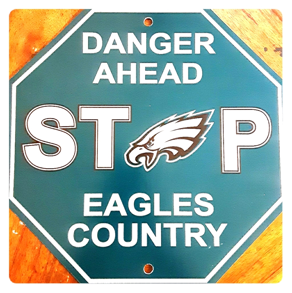NFL: Eagles "STOP" Sign